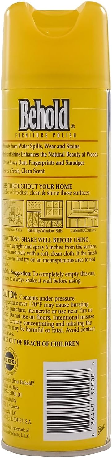 Behold Lemon Furniture Polish for Furniture Care