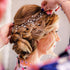JAKAWIN Bride Rhinestone Wedding Hair Piece Silver Crystal Bridal Updo Hair Vine Accessories for Women