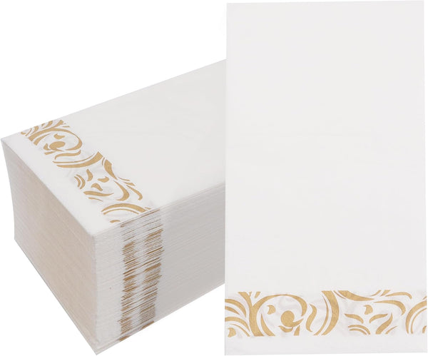 Lxzyu Paper Napkins Disposable Decorative Paper Hand Towels for Bathroom Dinner Napkins Soft