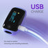 SpO2 SpO2 Rechargeable pulse oximeter with respiration, with Pulse Rate and PI RR Precision Fast Oximeter Reading