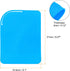 Silicone Iron Hair Curling Pad, Multipurpose Iron Hot Resistant Mat Hair Curling Plate for Hair Straightener, Hair Rollers and Hair Styling Tools, Blue
