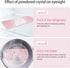 Set Gemshan Rose Quartz Eye Mask & Massage Roller Ball