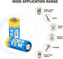 23A 12V Alkaline Battery LR23A A23S MN21/23 for Ceiling Fan Remotes and Garage Door Openers (10 Pack)