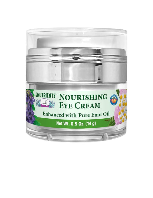 Montana Emu Ranch Nourishing Eye Cream, 0.5 Ounce, Enhanced with Pure Emu Oil