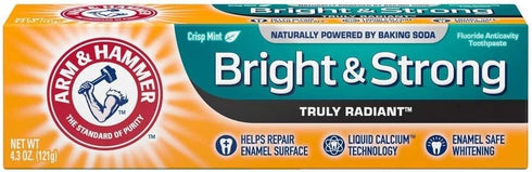 ARM & Hammer Truly Radiant Whitening & Enamel Strengthening Fluoride Toothpaste, Fresh
