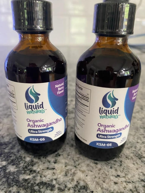 Ashwagandha Drops - 2000mg, 6X Stronger Than Pills, Organic Liquid Drops for Immune Support, Performance, Heart Health