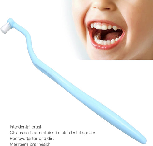 Interdental Toothbrush, Professional Braces Brush for Daily Use at Home or Travel