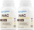 Puregen Labs N-Acetyl-L-Cysteine (NAC) 600mg, Immune and Respiratory Support, Antioxidant, 120 Veggie Capsules