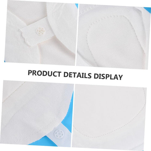 TOPPERFUN 3pcs Reusable Sanitary Napkins Washable Cotton Menstrual Pads Leakproof Sanitary Towels for Women Comfortable