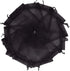 Wudygirl 100pcs Sheer Black Organza Bags - Drawstring Wedding Party Favor Jewelry Storage Sachets, 3.9 by 4.7 inches
