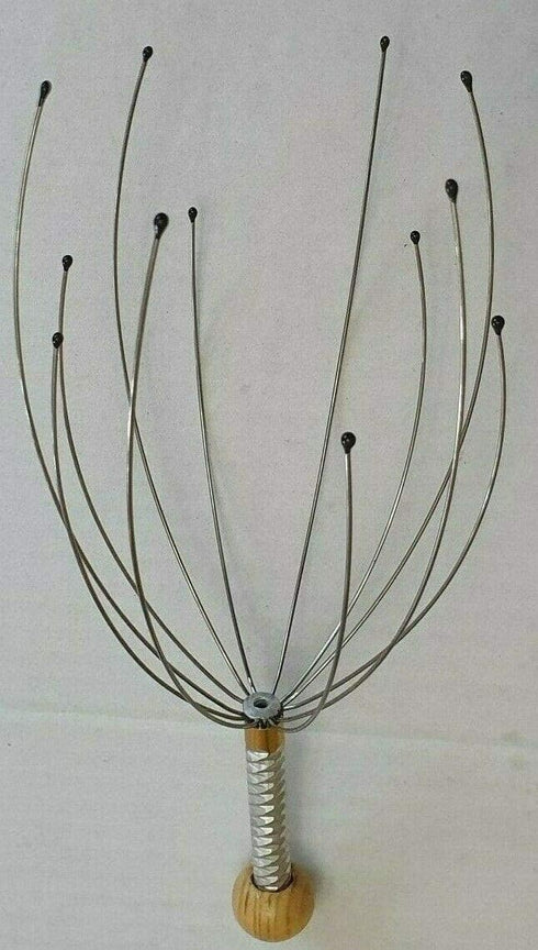 Head Scalp 10 Scalp Head Neck Scratcher Massager Stress Releif Tool Acupressure Therapy