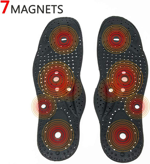 Daiwa Felicity Magnetic Insoles for Men & Women - Orthopedic Acupressure Shoe Inserts for Foot Health, Reflexology