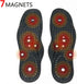 Daiwa Felicity Magnetic Insoles for Men & Women - Orthopedic Acupressure Shoe Inserts for Foot Health, Reflexology