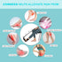 Foot and Calf Stretcher Strap for Plantar Fasciitis, Heel Spurs, Foot Drop, Achilles Tendonitis, Black