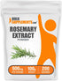 BulkSupplements.com Rosemary Extract Powder, Herbal Supplement, Gluten Free, 500mg per Serving, 100g