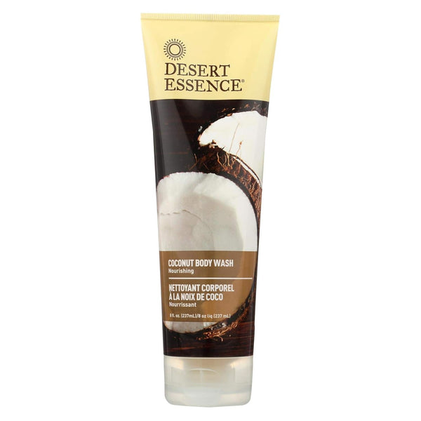 Organics Body Wash, Coconut, Desert Essence, 8 oz Liquid