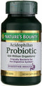 Nature's Bounty Probiotic Acidophilus Tablets, 120 ea (Pack of 5)