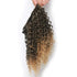 Short Afro Kinky Curly Ponytail Hair Piece - Synthetic Afro Kinky Curly Ponytail Extension for Women (Mix
