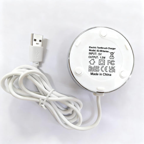 Mdforme HX93-HX99 CBA1001 HX9100 2-in-1 5V USB Toothbrush Charger for Philips Sonicare DiamondClean Electric Toothbrush