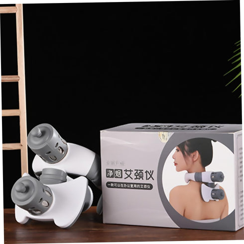 Lightweight Neck Moxibustion Device - Pain Relief Massager for Back and Neck