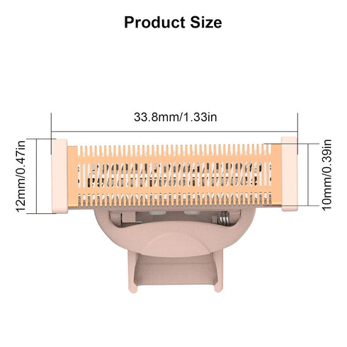 LinMei Women Shaver Replacement Heads Compatible with Finishtouch Flawless Nu Razor Incude 2 Replacement Blades and 2 Cleaning Brush