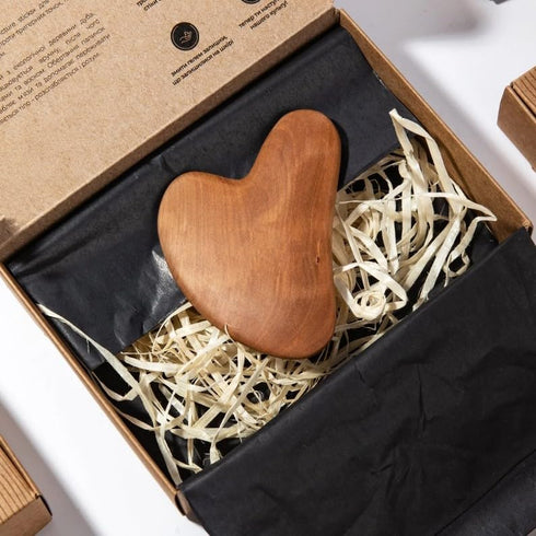 Wooden Gua Sha Massager for Face and Neck Personalized Gifts Anniversary Gift Personalized Gift for Wife Gua Sha Facial