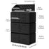 Readaeer Makeup Cosmetic Organizer with 12 Drawers, Storage Display Boxes Case (Black)
