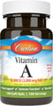 Carlson Vitamin A 10000 IU (3000 mcg RAE), 100 Softgels - Vision Health