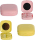 IHYjinchoo 2 Pack Multi-Color Contact Lens Case Kit with MirrorLightweight & Compact for