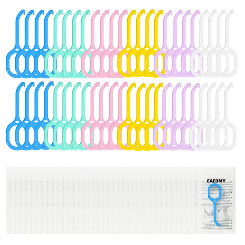 48PCS Aligner Removal Tool for Invisible Removable Braces, Retainers, and Dentures, Personal Orthodontic Accessories