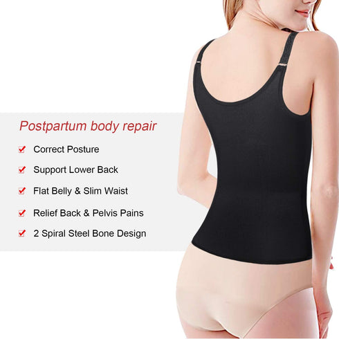 URSEXYLY Maternity Support Belt, Postpartum Waist Trainer Shapewear Recovery Cincher