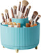 DASITON Large Capacity Makeup Brush Holder, 360 Rotating Organizer, 5 Slot Cup for Vanity Decor and Bathroom