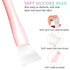 Silicone Facial Mask Applicator, 4 Pcs Reusable Double-End Brush for Clay, Cream, and Gel Masks