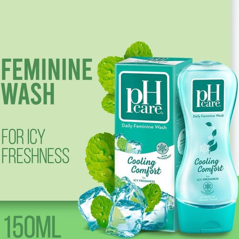 pH care 150ml Intimate Wash Cold Wind with Active Cool