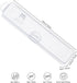 Toothbrush Case 2 Packs, Transparent Travel Holder, Plastic for Toothbrush, 7.87 x 1.85 x 1.18 inches
