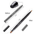 Retractable Lip Brush Concealer Makeup Dual End Travel Size Lipstick Brush with Cap