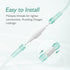 Oxygen Tubing Connector, 360° Rotation Cannula Connector to Avoid Tangles, Tubing Swivel Connector O2 Connector
