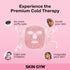 SKIN GYM Cryo Chill Ice Face Mask with Ice Beads - Custom Straps for Advanced Cold Therapy, Facial Care Spa
