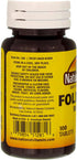 Nature’s Blend Folic Acid 1000mcg Tablets, 100 Count, 2 Pack