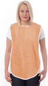 Nobles Health Care Products Pack of 6 Terry Adult Bib with hook and loop Closure (Peach)