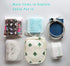Orga'Neat Period Pouch, Period Bags For Teen Girls School, Sanitary Napkin Storage Bag For Feminine Products Panty