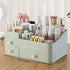 MIUOPUR Makeup Organizer for Vanity, Large Capacity Desk Organizer with Drawers for Cosmetics, Jewelry, Nail Care -