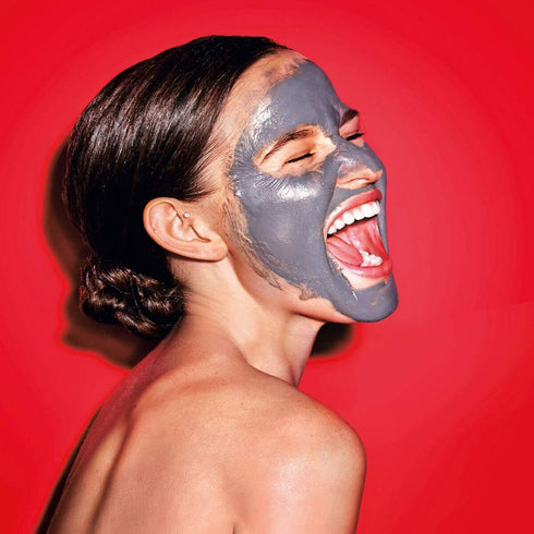 Yes To Tomatoes Clear Skin Detoxifying Charcoal Mud Mask - 2.006 Fl Oz for Acne Prone Skin