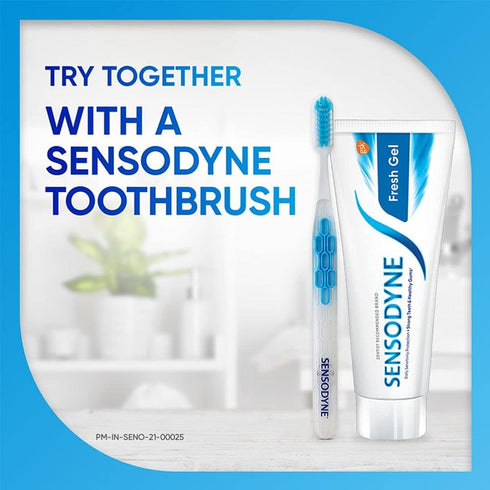 Pack 3 150g Sensodyne Fresh Gel Toothpaste Combo | x