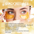 Vandarllin 24K Gold Powder Gel Collagen Eye Masks, Anti-Aging, for Bags and Dark Circles