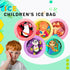Kids Ice Pack, Hot or Cold Pack Gel Cooling Pad, Reusable for Injuries Medical Health,Swelling and Pain Relief, Tired Eyes, Child Injury, Headache, Sinus Relief (5 pcs)