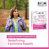 Pack 2 VagiBiom Probioitc Suppository Convenient Travel with Suppositories: Microbiome Flora Balance. Odor Control