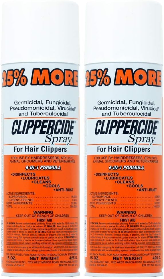 Disinfectant Spray 15 Ounce Size (354ml) 2 Count (2 Pack) (72131-2)