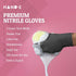 Disposable Grey Nitrile Gloves, 50 and 200 Count, Latex-Free Medical Gloves for Safety