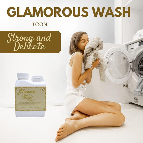 Tyler Glamorous Wash Icon Scent Laundry Liquid Detergent, Luxury, 4 oz, 112-gram Container, Key Chain